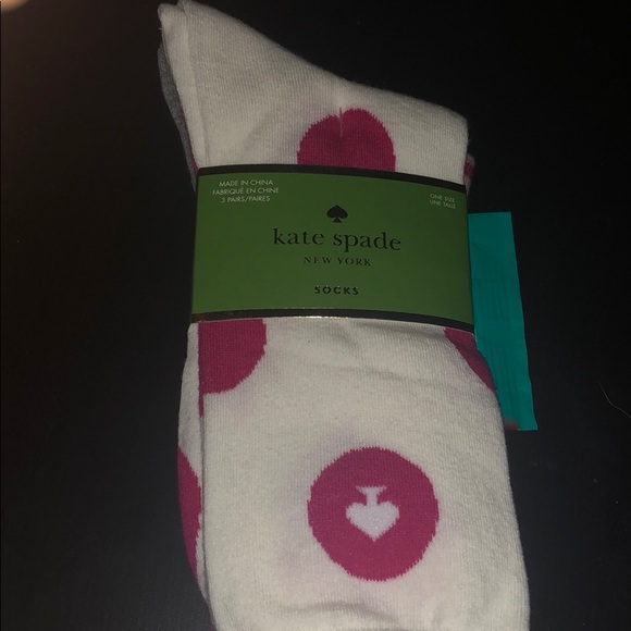 Kate Spade ♠️ Socks - Picture 3 of 5